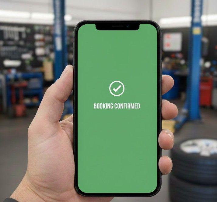 Confirm your booking and receive confirmation